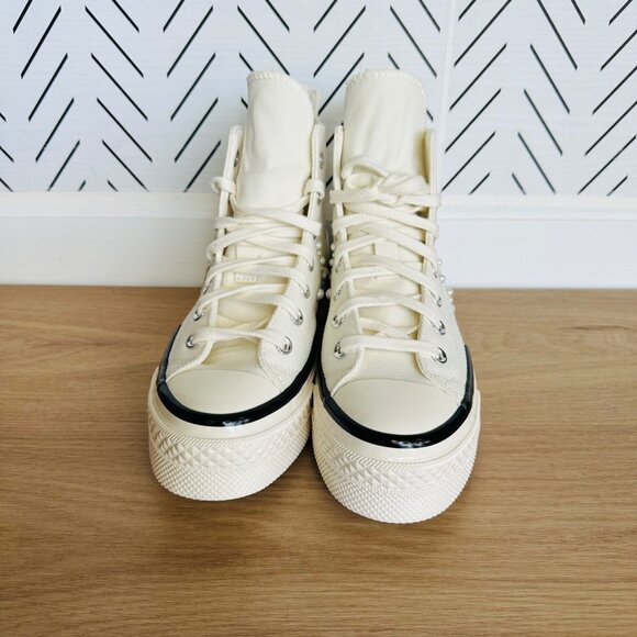 ⭐CONVERSE Chuck 70 Plus Hi Gems Sz 6 Mens Platform Shoes Pearls Sneaker A10287C⭐ - Picture 3 of 9